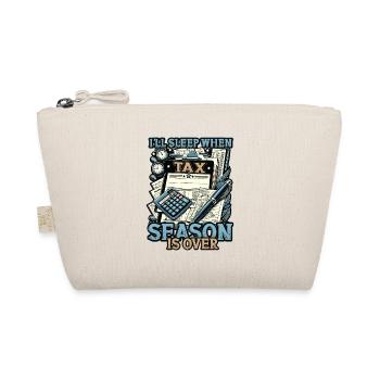 Financial Statements Tax Audit Funny Accountant - Organic Pouch - nature - Front