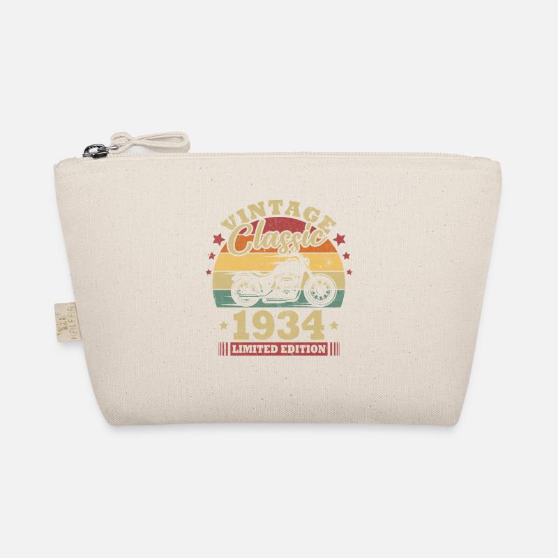 Vintage Classic Geburtstagsgeschenk Geboren 1934 Bio-Täschchen