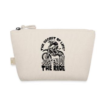 The Secret of Life? Just enjoy the Ride - Organic Pouch - nature - Front