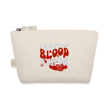 Blood Donor Month Design I'm A Proud Blood Donor - Organic Pouch - nature - Front