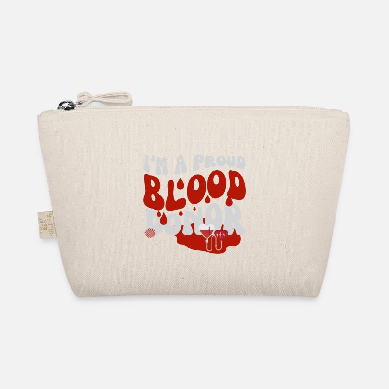 Design des Blutspendermonats Ich bin ein stolzer Blutspender Bio-Täschchen