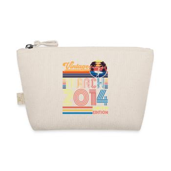 Anniversaire mars 2014.Cadeau Mars 2014.March 2014 - Trousse biologique - nature - Devant