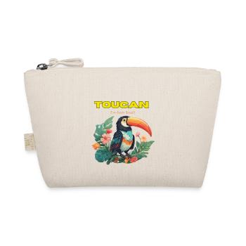 TOUCAN AND TROPICAL GARDEN - Organic Pouch - nature - Front