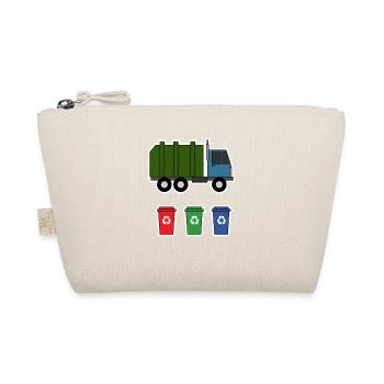 Garbage Truck Love Garbage Collection Child Boy I Gift - Organic Pouch - nature - Front