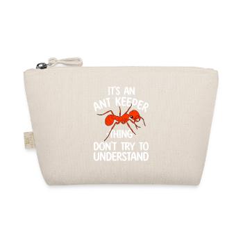 Antkeeping Ant Breeding Ants - Organic Pouch - nature - Front