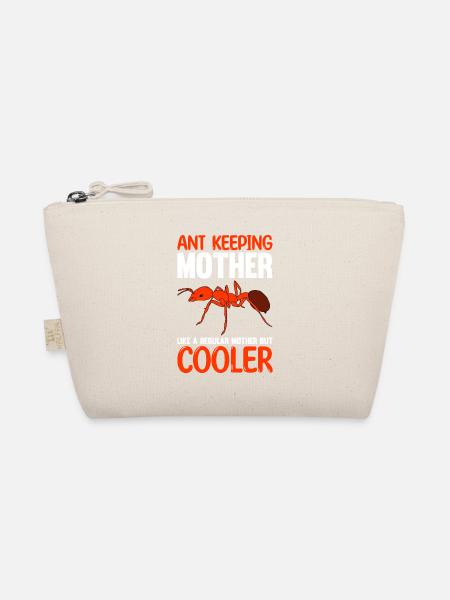 Antkeeping Ant Breeding Ants - Organic Pouch - nature - Front
