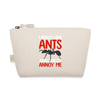 Antkeeping Ant Breeding Ants - Organic Pouch - nature - Front