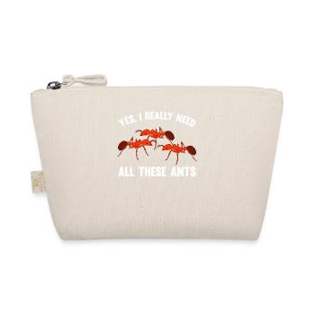 Antkeeping Ant Breeding Ants - Organic Pouch - nature - Front