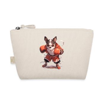 Drôle de chien Boxeur Boxe MMA Kawaii Arts martiaux - Trousse biologique - nature - Devant
