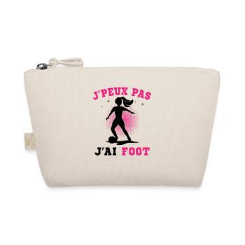 J Peux Pas J Ai Foot - Trousse biologique - nature - Devant
