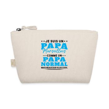 Je suis un Papa Marseillais - Trousse biologique - nature - Devant