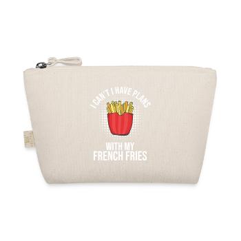 Lustige Pommes Lustig French Fries - Bio-Täschchen - Natur - Vorne