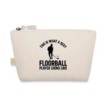 This Is What A Sexy Floorball Player Looks Like - - Bio-Täschchen - Natur - Vorne
