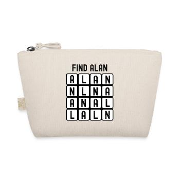 Find the Alan's (anal) word search - Organic Pouch - nature - Front
