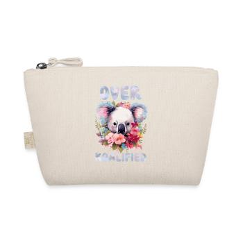 Über Koalified Koala Bear Lover Geburtstag - Bio-Täschchen - Natur - Vorne