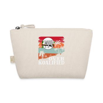 Über Koalified Koala Bear Lover Geburtstag - Bio-Täschchen - Natur - Vorne