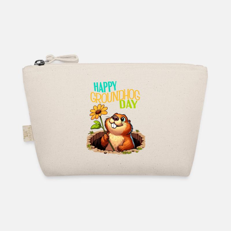 Groundhog Day Wishes Happy Groundhog Day Spring US Organic Pouch