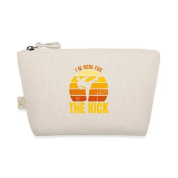 Karateka Witz - Bio-Täschchen - Natur - Vorne