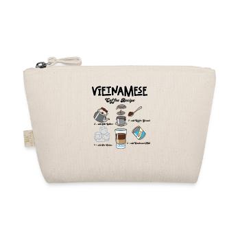 Vietnam Viet Kaffee Ca Phe Vietnamese I Geschenk - Bio-Täschchen - Natur - Vorne