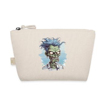 Halloween Spooky Horror Zombie - Organic Pouch - nature - Front
