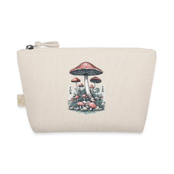 Champignon japonais Vintage Ukiyo-E champignon Design - Trousse biologique - nature - Devant