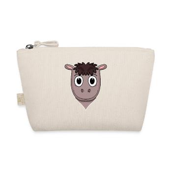 Horse Animal Head Animal Head - Organic Pouch - nature - Front