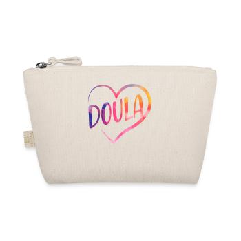 Doula Birth Worker Coeur - Trousse biologique - nature - Devant