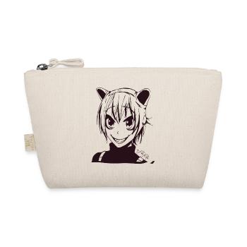 Anime Manga Stereotype: Cat Ears Girls - Organic Pouch - nature - Front