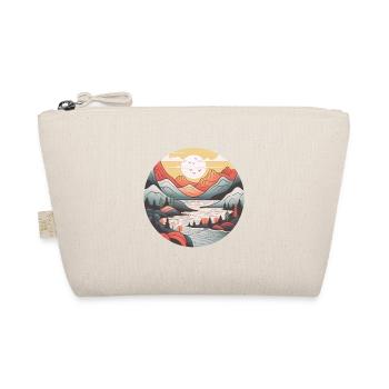 landscape nordic style - Organic Pouch - nature - Front