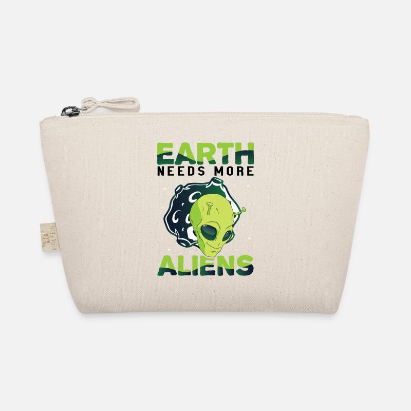 Alien, UFO, UAP, Space, Space Flying Object Organic Pouch