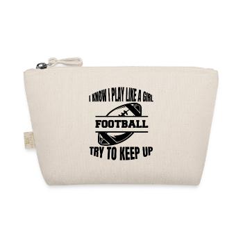 American Football Football Coach Football Player - Organic Pouch - nature - Front