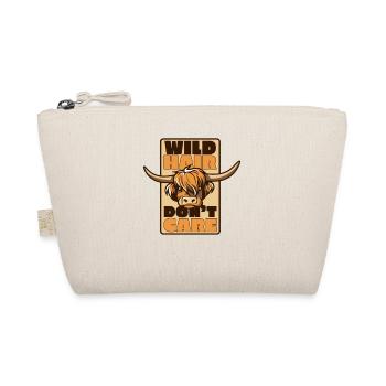 Wild Hair Don't Care Highland Cow Breeder - Organic Pouch - nature - Front