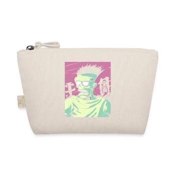 Cartoon: Strong Japanese Anime Fans and Buddies - Organic Pouch - nature - Front