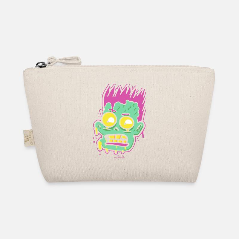 Cartoon Pop Art: So creepy, a zombie Organic Pouch