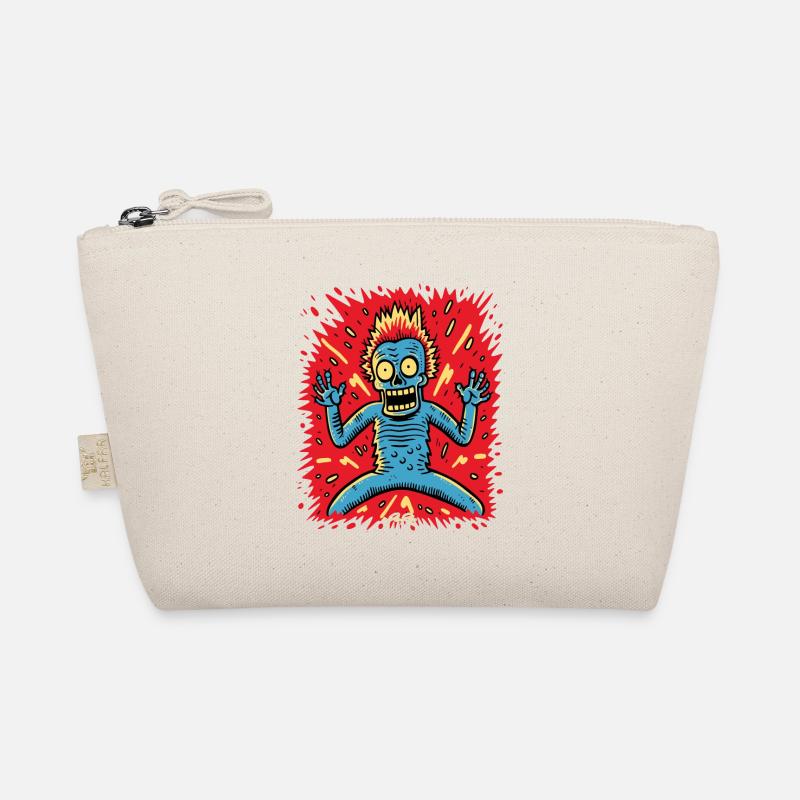 Überraschender Cartoon-Pop-Typ Bio-Täschchen