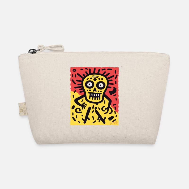 Crâne de squelette Pop de dessin animé, peur allemande Trousse biologique