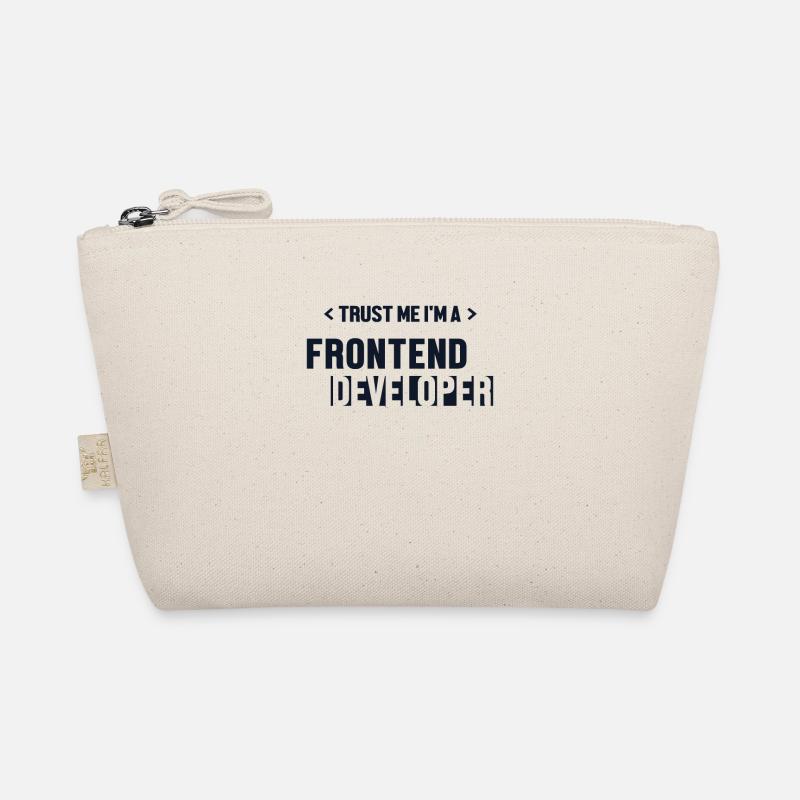 Trust Me I'm Frontend Developer Developer Organic Pouch