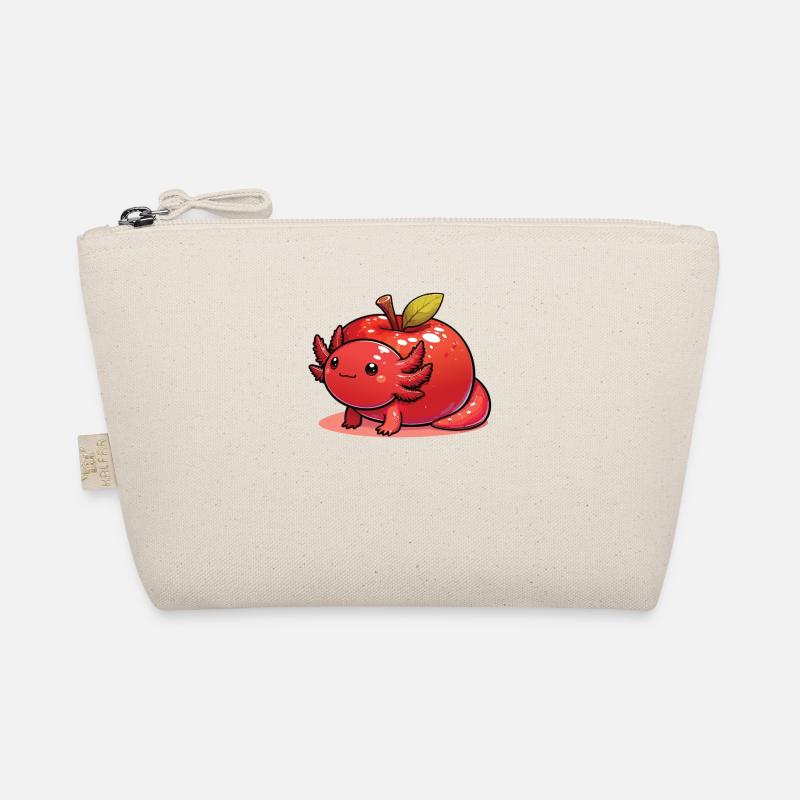 Pomme kawaii axolotl fruit mignon axolotls Trousse biologique