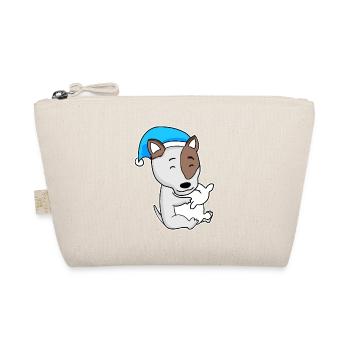 Bull Terrier Sleeping Fatigue Dog Dog Breed - Organic Pouch - nature - Front