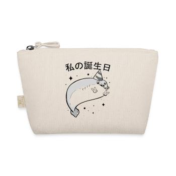 Sacabambaspis Fish Meme Japanese Birthday - Organic Pouch - nature - Front