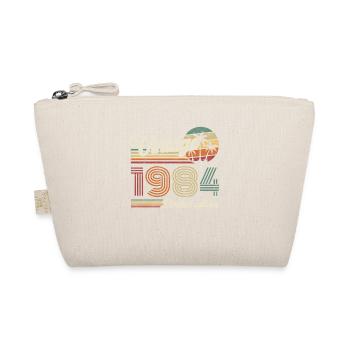 Vintage Rétro Cadeau Anniversaire pour Né en 1984 - Trousse biologique - nature - Devant
