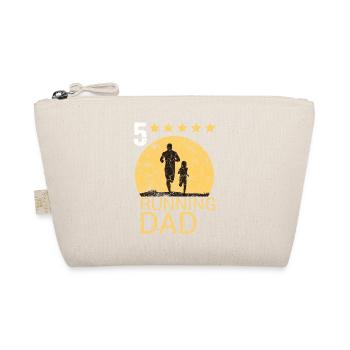 Running Dad Läufer Dad Trail Running - Bio-Täschchen - Natur - Vorne