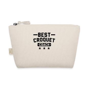 Best Croquet Coach - Organic Pouch - nature - Front