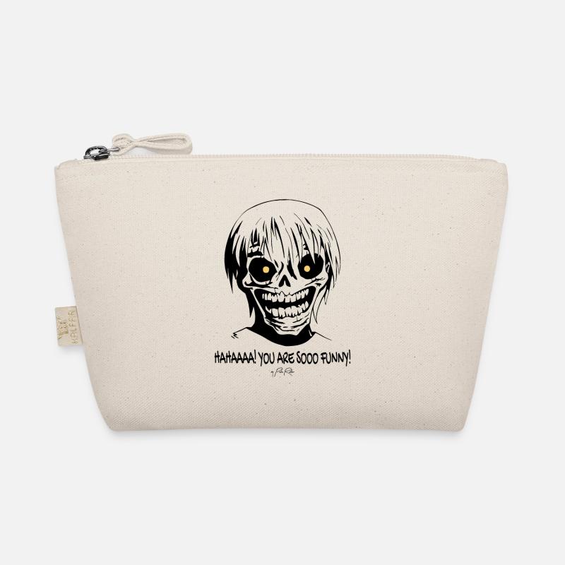 Haha, du bist so witzig: Ein sarkastischer Schädel Bio-Täschchen