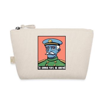 The common people are annoying, aristocrat - Organic Pouch - nature - Front