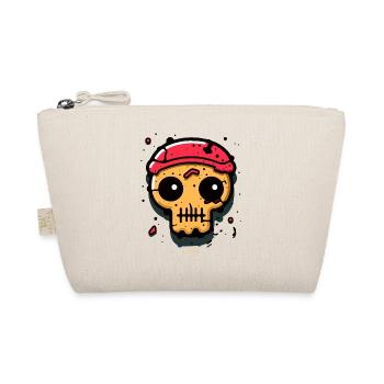Cabin Boy's Pirate Skull - Organic Pouch - nature - Front