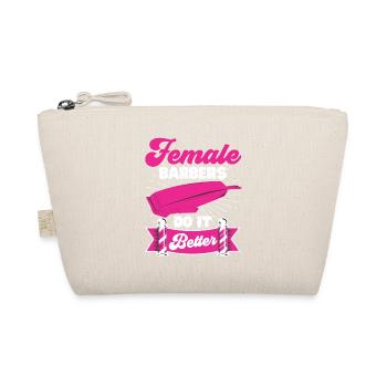 Hairdresser Gift For Hairdresser Salon Saying Hairdresser - Organic Pouch - nature - Front