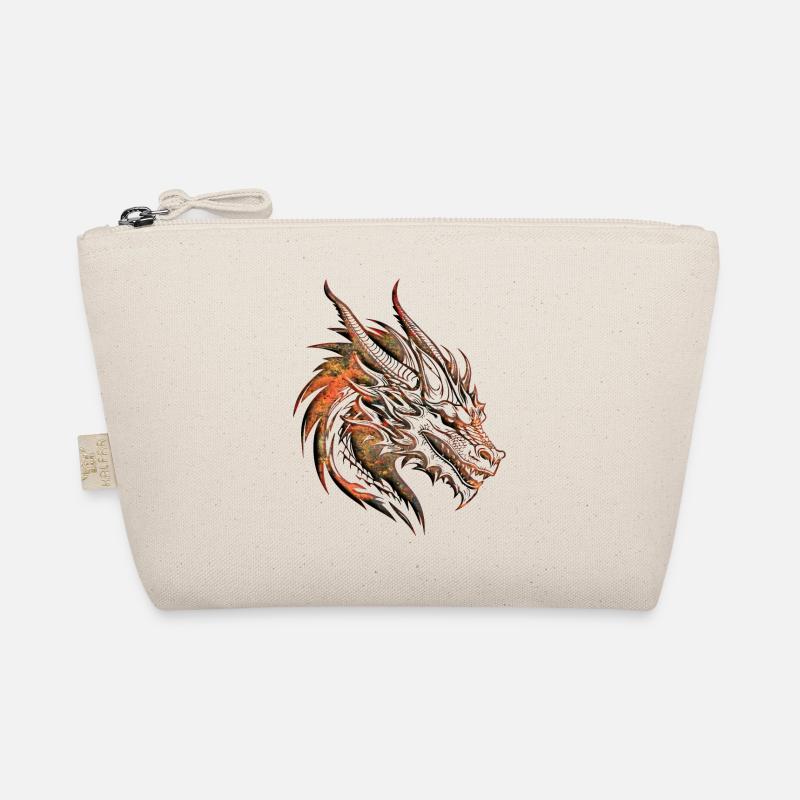 Fantasy Dragon Anime Dragon Head Reptile mythique Trousse biologique
