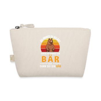 Bär Grizzlybär Braunbär Raubtier Tierwelt Bären - Bio-Täschchen - Natur - Vorne