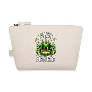 Joyeuse Saint-Patrick et oui, c’est mon anniversaire - Trousse biologique - nature - Devant